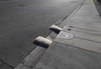psi environmental burlap bag street drain
